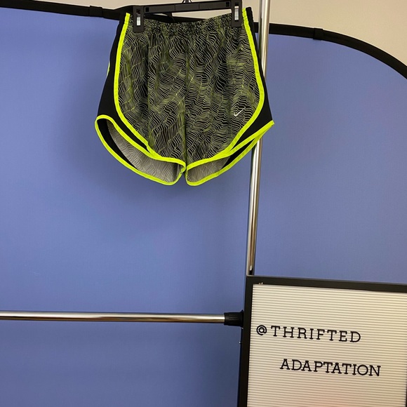 Nike Pants - {Nike} neon dri-fit shorts